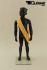 Mannequins Girl With head (Abstract) black shining Standing Natasha Slim Modeled hair