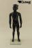 Mannequins Girl With head (Abstract) black shining Standing Natasha Slim Modeled hair