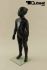 Mannequins Girl With head (Abstract) black shining Standing Natasha Slim Modeled hair