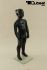 Mannequins Girl With head (Abstract) black shining Standing Natasha Slim Modeled hair