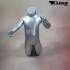 Mannequins Headless Silver Slim