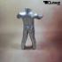 Mannequins Headless Silver Standing Slim