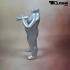 Mannequins Headless Silver Standing Slim
