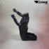 Mannequins Headless black shining Slim