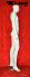 Mannequins Male With head (Abstract) White shining Standing Slim