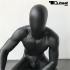 Mannequins Male With head (Faceless) Black Christopher Sporty