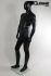 Mannequins Male With head (Faceless) Black Standing Sporty