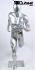 Mannequins Male With head (Faceless) Silver Jogging,Sporty Branko Slim Sporty