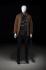 Mannequins Male With head (Faceless) White shining Standing Slim