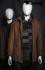 Mannequins Male With head (Faceless) White shining Standing Slim