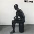 Mannequins Male With head (Faceless) black shining Christopher Sporty