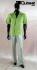 Mannequins Male With head (Faceless) black shining Standing Slim