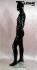 Mannequins Male With head (Faceless) black shining Standing Slim