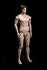 Mannequins Male With head (true to life) Skin Standing Slim