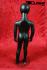 Mannequins With head (Faceless) Black Standing Slim