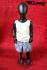 Mannequins With head (Faceless) Black Standing Slim