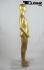 Mannequins With head (Faceless) Gold Standing Till Slim