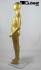 Mannequins With head (Faceless) Gold Standing Till Slim
