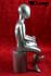 Mannequins With head (Faceless) Silver Slim