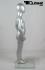 Mannequins With head (Faceless) Silver Standing Phillip Slim
