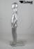 Mannequins With head (Faceless) Silver Standing Phillip Slim