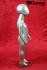Mannequins With head (Faceless) Silver Standing Slim