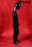 Mannequins With head (Faceless) black shining Standing