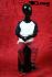 Mannequins With head (Faceless) black shining
