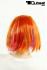 Perücken Damen Mittel Grün blond pink Polyester Pony Karneval Stylisch 80er Jahre Party