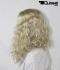 Wigs Men Shoulder-length blonde wavy
