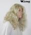 Wigs Men Shoulder-length blonde wavy