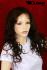 Wigs Women Long brown Black/Brown Real hair Middle parting Curly wavy trendy
