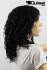 Wigs Women Medium black Real hair Curly trendy