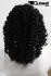 Wigs Women Shoulder-length black Real hair Curly trendy